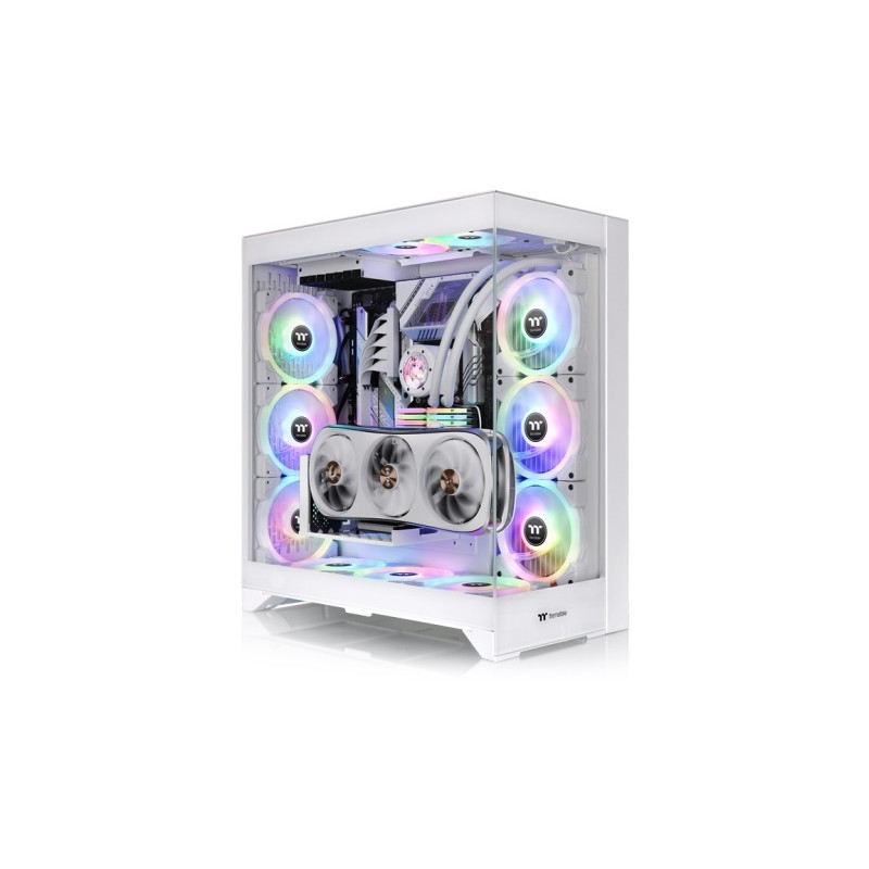CAJA THERMALTAKE CTE E600 MX SNOW ATX 2XUSB 3.0 SIN FUENTE BLANCO