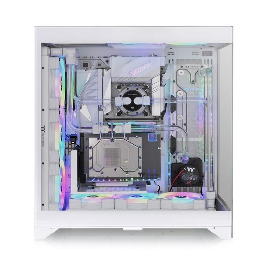 CAJA THERMALTAKE CTE E600 MX SNOW ATX 2XUSB 3.0 SIN FUENTE BLANCO