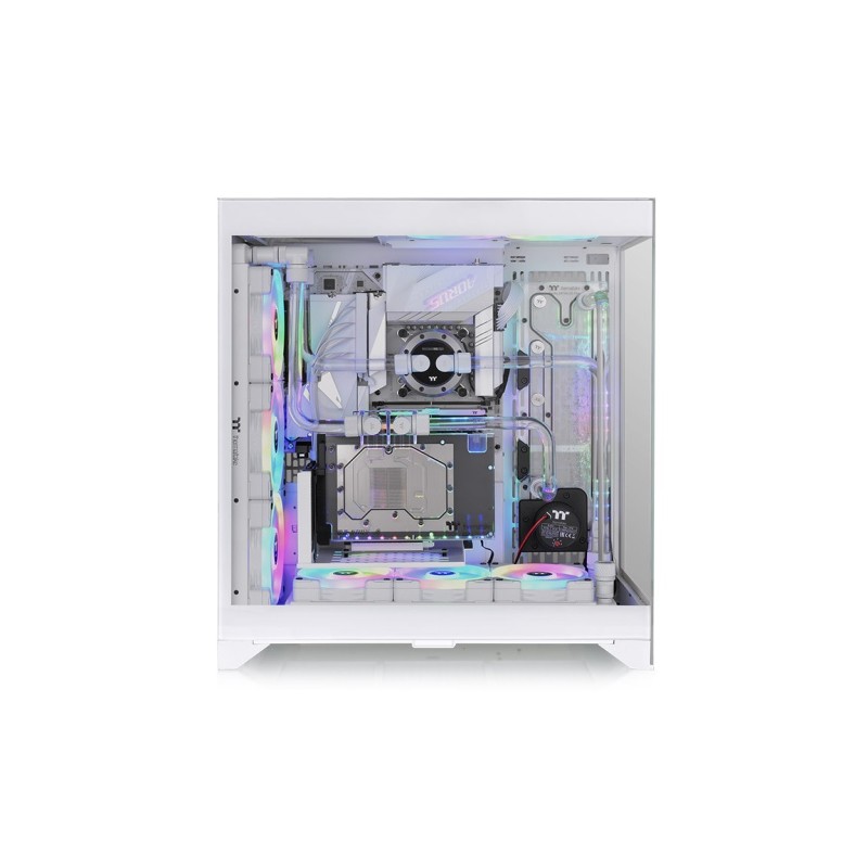 CAJA THERMALTAKE CTE E600 MX SNOW ATX 2XUSB 3.0 SIN FUENTE BLANCO