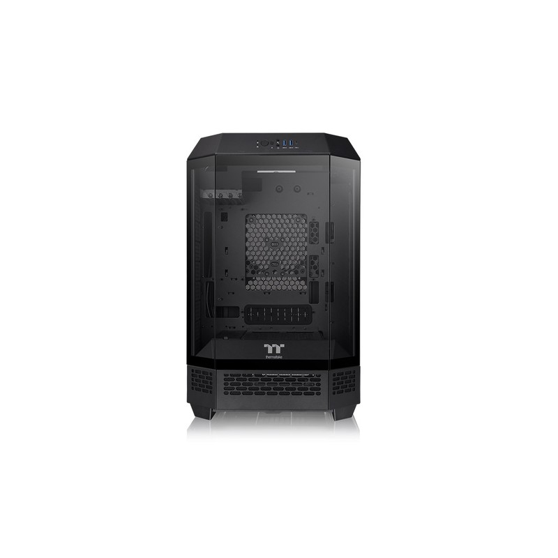 CAJA THERMALTAKE THE TOWER T300 BLACK ATX 2XUSB 3.0 SIN FUENTE NEGRO
