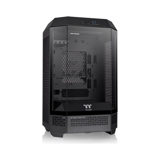 CAJA THERMALTAKE THE TOWER T300 BLACK ATX 2XUSB 3.0 SIN FUENTE NEGRO