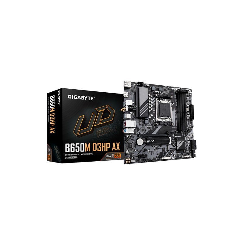 PLACA BASE GIGABYTE B650M D3HP AX AM5 MATX 4XDDR5