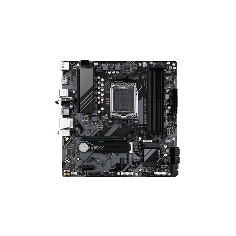 PLACA BASE GIGABYTE B650M D3HP AX AM5 MATX 4XDDR5