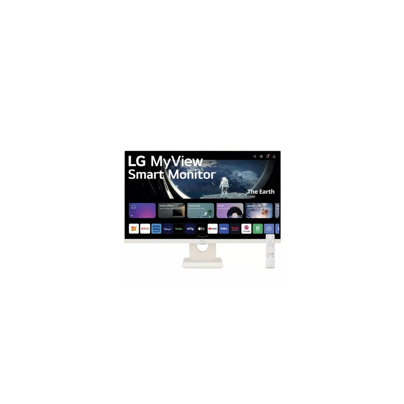 Lg 27sr50f-w monitor smart 27"ips fhd hdmi usb mm
