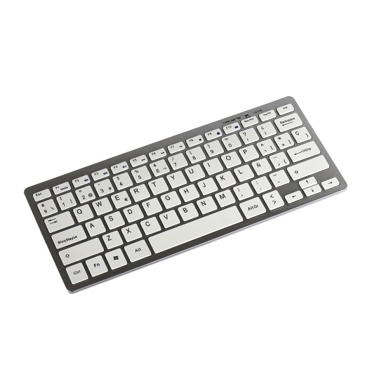 Tacens levis teclado+ratón inalámbrico blanco ultr