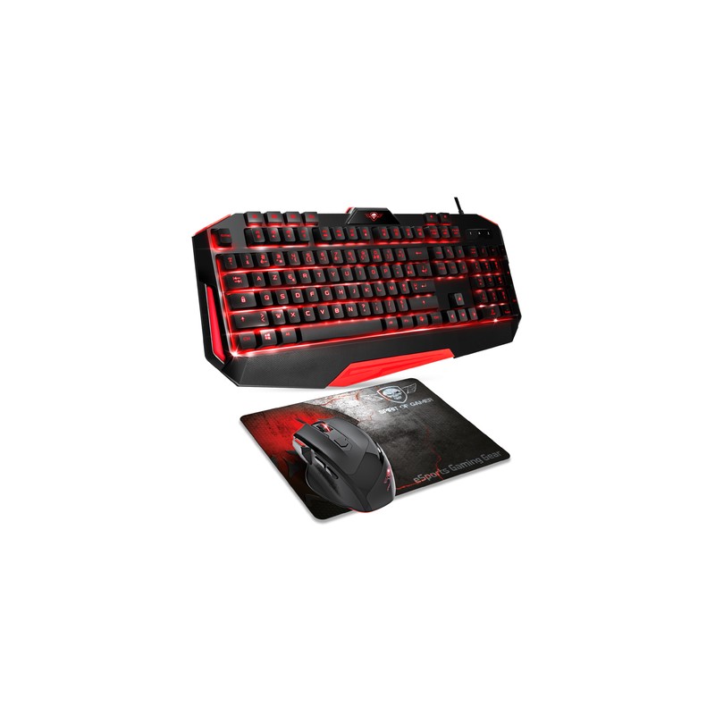 Spirit of gamer pack teclado+ rato+ alfombrilla