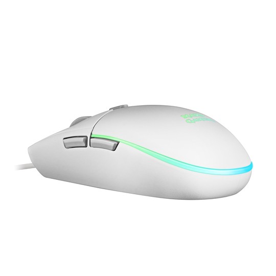 Mars gaming ratón mmg 3200dpi rgb flow blanco