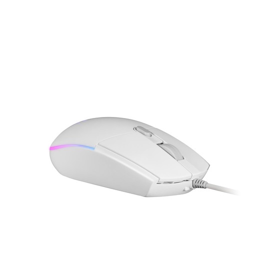 Mars gaming ratón mmg 3200dpi rgb flow blanco