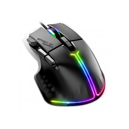Spirit of gamer raton souris pro m5 negro
