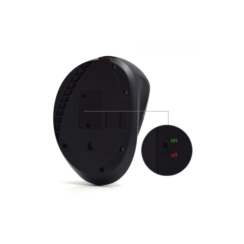 Ewent ew3158 ratón wireless vertical 1600 dpi