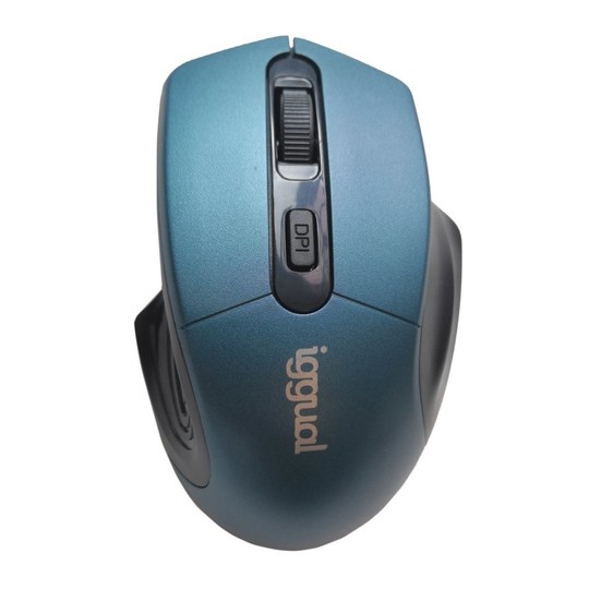 Iggual ratón inalámbrico ergonomic-l-1600dpi azul