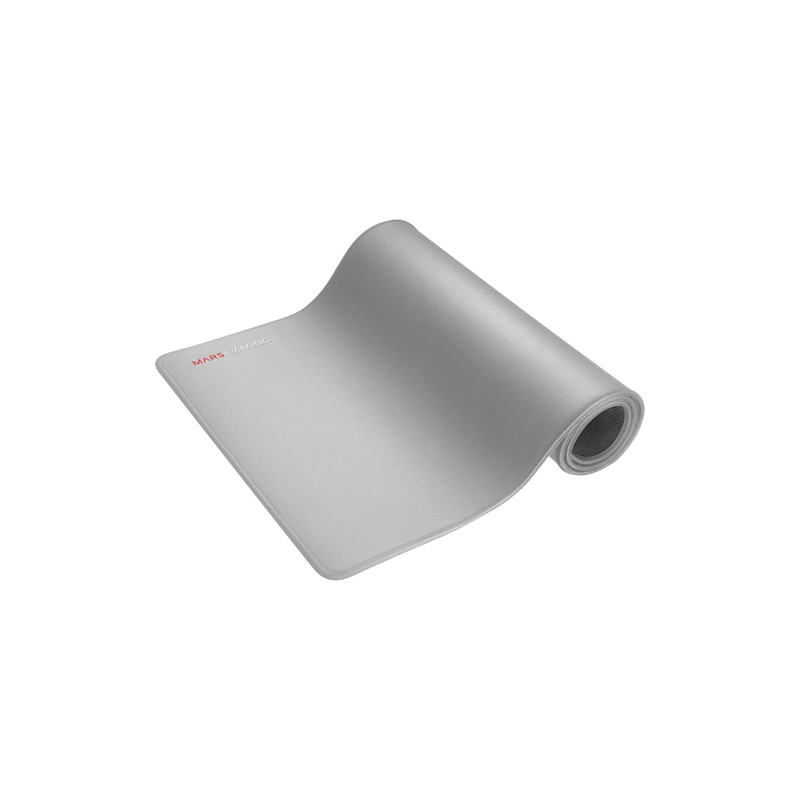 Alfombrilla Mars Gaming Mmpxl Silver 800x300mm Doble Capa De Nanotejido Y Goma Natural