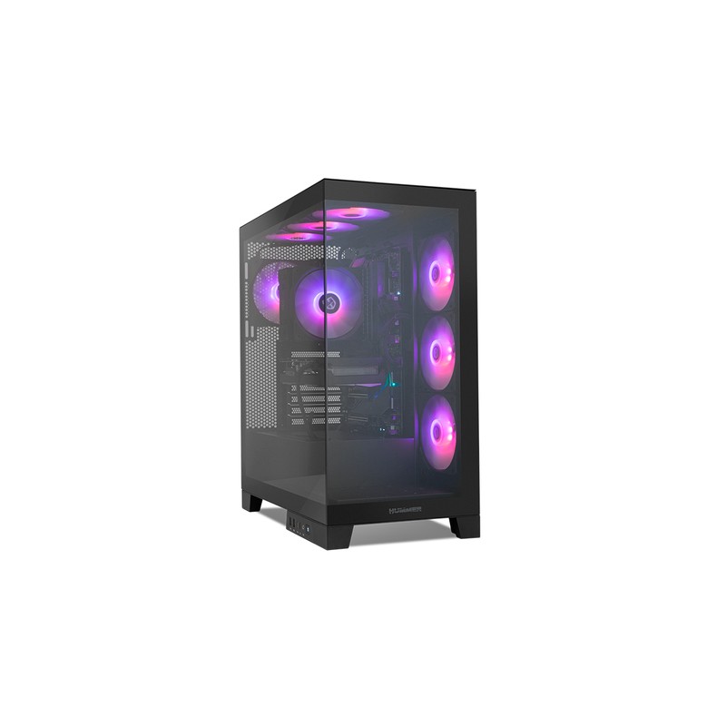 CAJA NOX HUMMER GLOCK SEMITORRE ATX FRAMELESS NEGRO