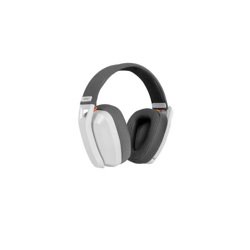 AURICULARES GAMING KROM KANJI WIRELESS BLANCO