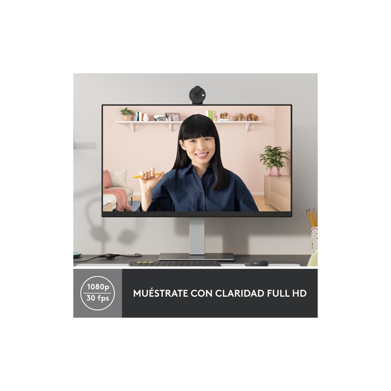 CAMARA LOGITECH WEBCAM BRIO 300