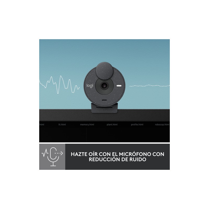 CAMARA LOGITECH WEBCAM BRIO 300