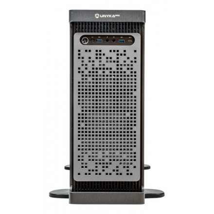 Caja Rack 19" Unykach Uk80.40.630 4u Admite 4 Gpus 8 Bahias 3.5" Y 2 De 2.5" 2xusb 3.0 1x Usb-c 3.1 F.a Atx