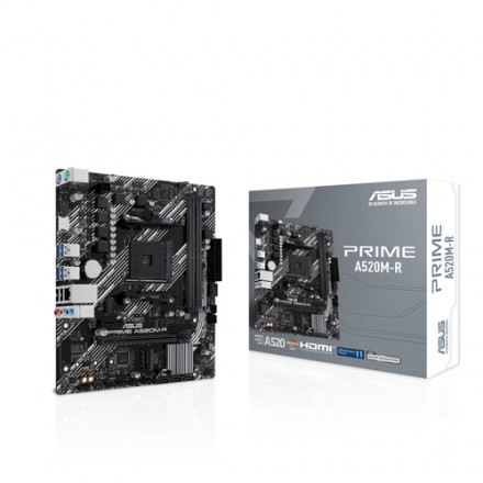 Pb Asus Prime A520m-r Skt Am4 M-atx Amd A520 2xddr4 3200mhz Hdmi 2xpcie M.2 4xusb3.0