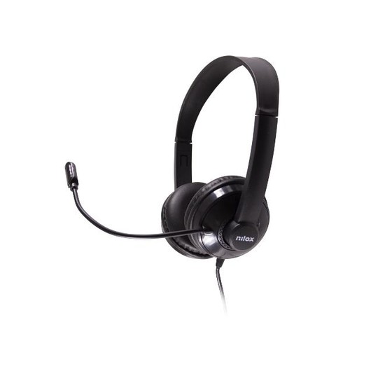 Nilox auriculares nxau0000001 usb negro