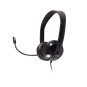 Nilox auriculares nxau0000001 usb negro