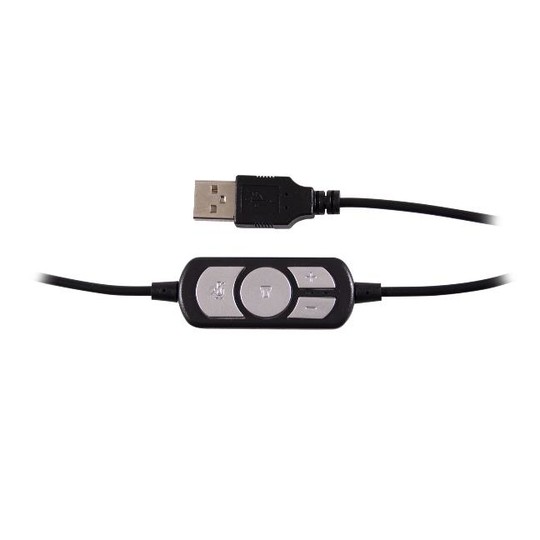 Nilox auriculares nxau0000001 usb negro