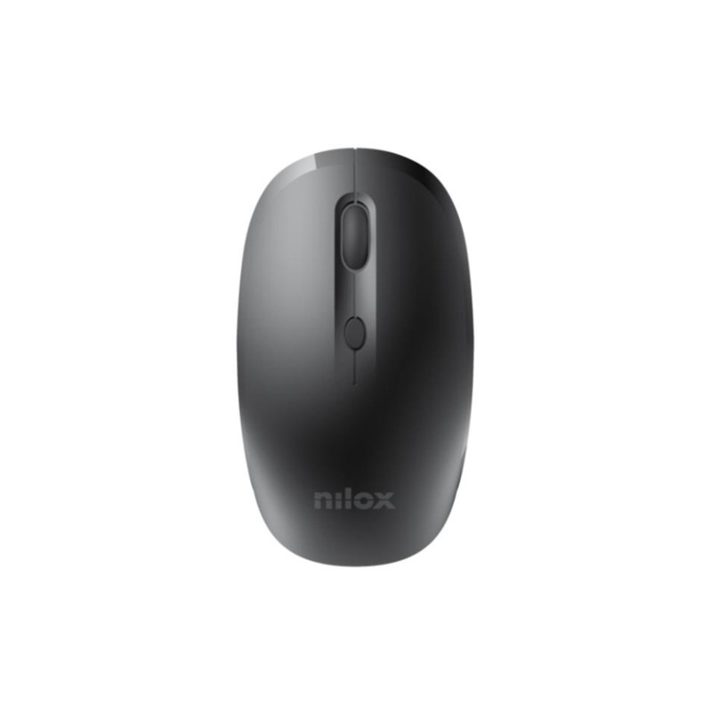 Nilox raton inalambrico 3200dpi 4botones negro