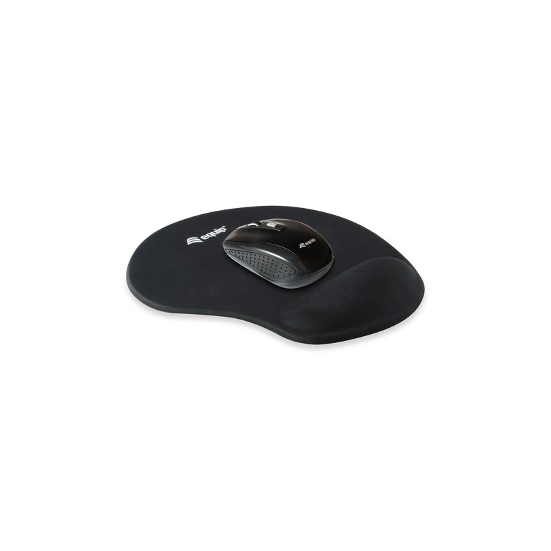 Alfombrilla De Gel Para Mouse Equip Life Color Negro
