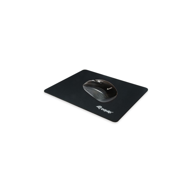Alfombrilla Mouse Pad Equip Life Color Negro
