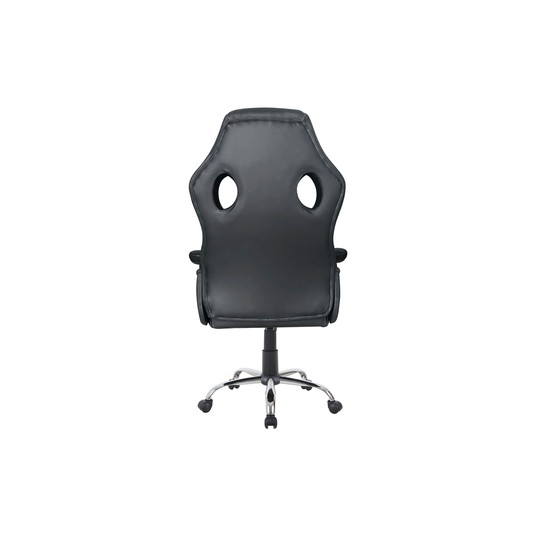 Silla De Oficina Ergonomica Equip Color Negro Recubrimiento Pu De Alta Calidad Diseño - Promo