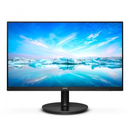 Monitor 22" Hdmi Vga Philips 221v8 Fhd 1920x1080 4ms 75hz Color Negro 3años Garantia