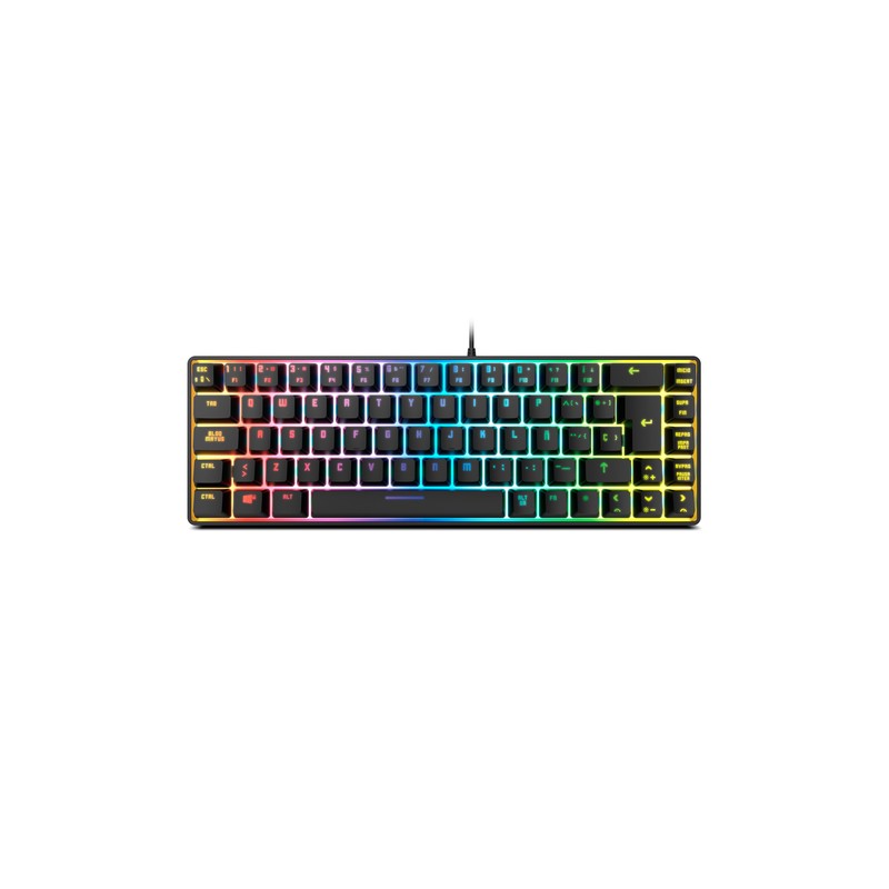 TECLADO MINI KROM KALISTA RGB MEMBRANA
