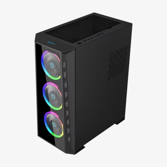 Hiditec caja atx mh12 glass argb usb 3.1 type-c