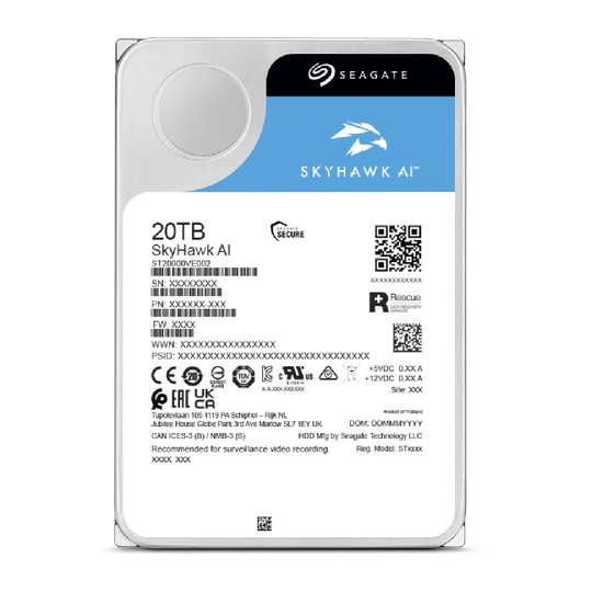 Seagate skyhawk ai st16000ve004 16tb 3.5" sata3