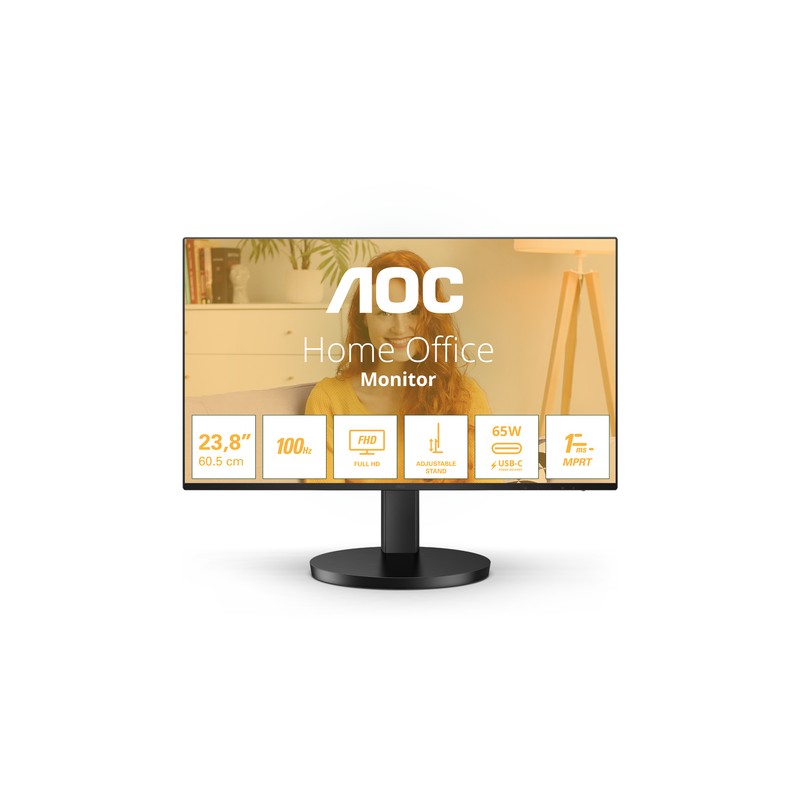 Monitor Aoc 27" Q27b3cf2 Hdmi Usb  Altavoces Qhd 2560 X 1440 100hz 1ms  2x2w Vesa 100x100