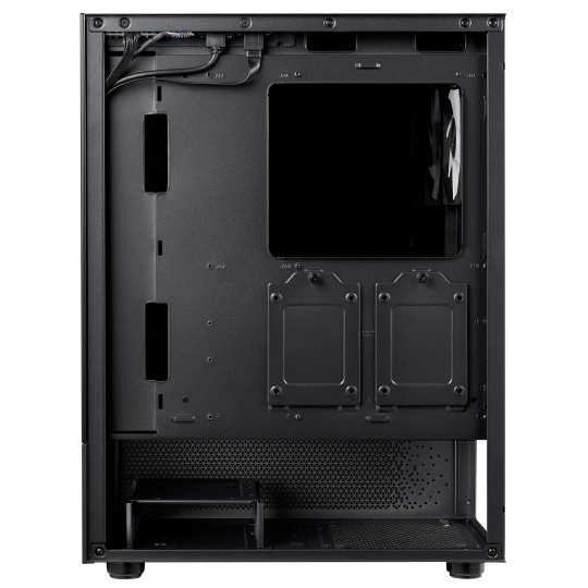 CAJA GAMING XPG INVADER X MINI ATX 1XUSB-C 2XUSB SIN FUENTE ARGB NEGRO