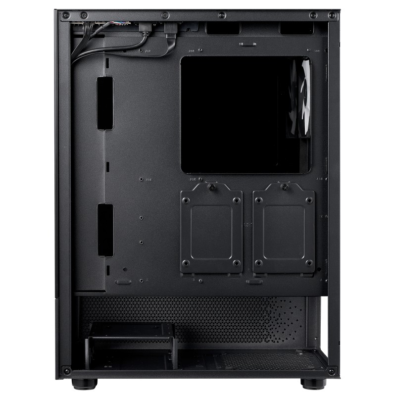 CAJA GAMING XPG INVADER X MINI ATX 1XUSB-C 2XUSB SIN FUENTE ARGB NEGRO