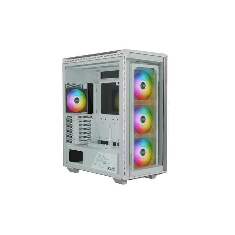 CAJA GAMING XPG BATTLECRUISER II E-ATX 1XUSB-C 2XUSB SIN FUENTE BLANCO
