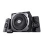 Altavoces 2.1 Trust Tytan Subwoofer De Madera, Mando A Distancia Potencia Salida 60w Rms Negro