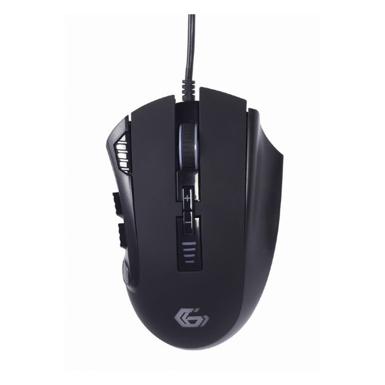 RATON GAMING GEMBIRD USB CON RETROILUMINACION RGB, 10 BOTONES