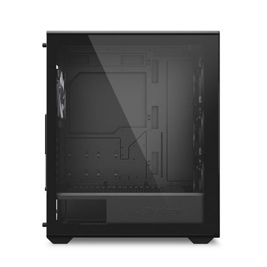CAJA GAMING SHARKOON VK3 RGB ATX NEGRO 2XUSB 1XTRRS SN FUENTE