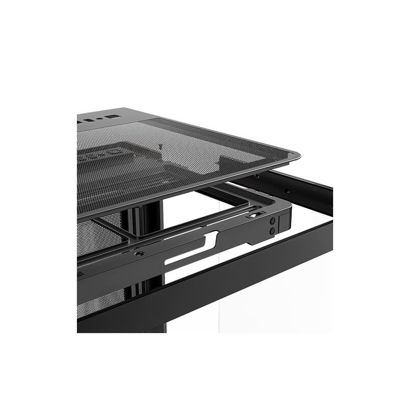 CAJA ANTEC C8 CURVE WOOD E-ATX NEGRO 2XVENT 160 MM 1X140MM 2XUSB SN FUENTE