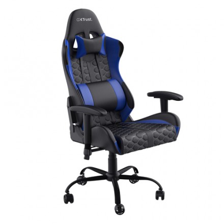 Silla Gamer Trust Gxt 708 Resto Gaming Giratoria 360 Elevador De Gas Clase 4 Respaldo Ajustable Entre 90º Y 180º Color Negro