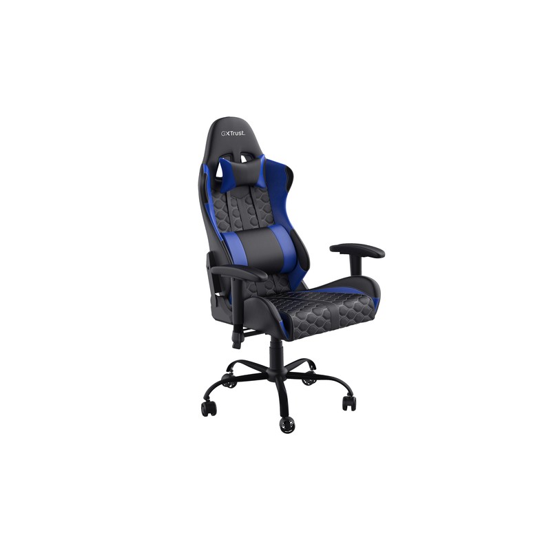 Silla Gamer Trust Gxt 708 Resto Gaming Giratoria 360 Elevador De Gas Clase 4 Respaldo Ajustable Entre 90º Y 180º Color Negro