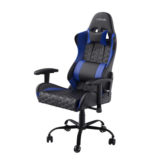 Silla Gamer Trust Gxt 708 Resto Gaming Giratoria 360 Elevador De Gas Clase 4 Respaldo Ajustable Entre 90º Y 180º Color Negro