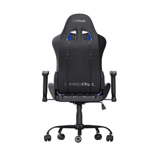 Silla Gamer Trust Gxt 708 Resto Gaming Giratoria 360 Elevador De Gas Clase 4 Respaldo Ajustable Entre 90º Y 180º Color Negro