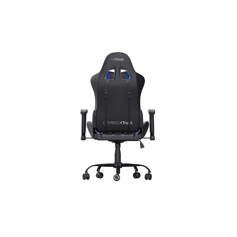 Silla Gamer Trust Gxt 708 Resto Gaming Giratoria 360 Elevador De Gas Clase 4 Respaldo Ajustable Entre 90º Y 180º Color Negro