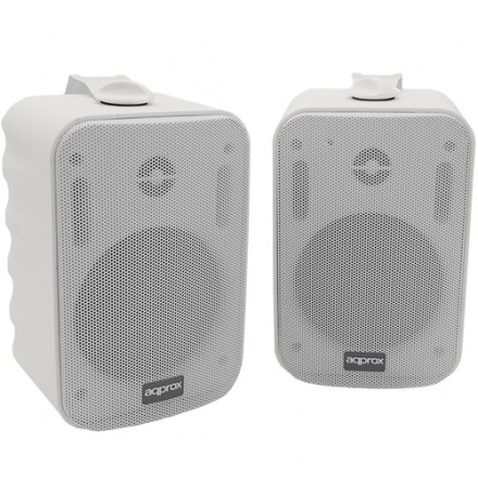 Altavoces 2.0 Autoamplificados Approx 15w Por Canal Con Soporte Para Colgar Especificos Para Salas Y Aulas