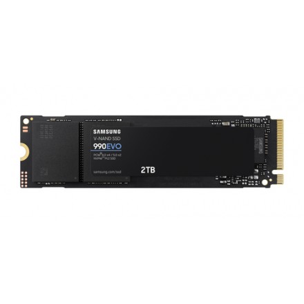 Disco M.2 Nvme 2tb Samsung Mz-v9e2t0bw Serie 990 Evo Pcie 4.0 Lectura 5000mbps Escritura 4200mbps
