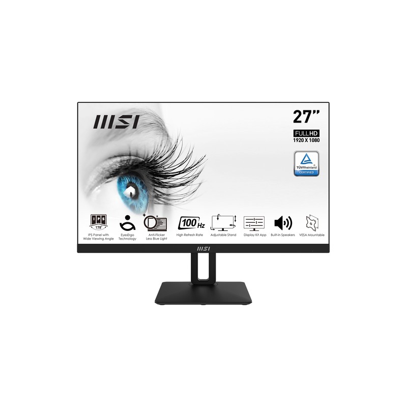 Msi mp271ap monitor 27"ips 100hz vga hdmi mm aa