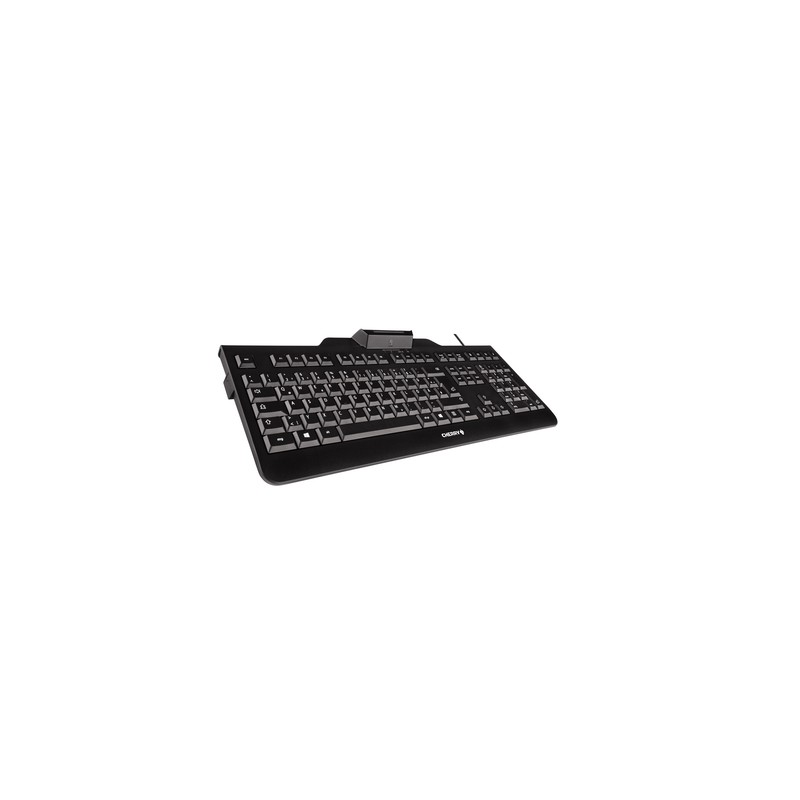 Cherry teclado+lector chip integrado (dnie) negro